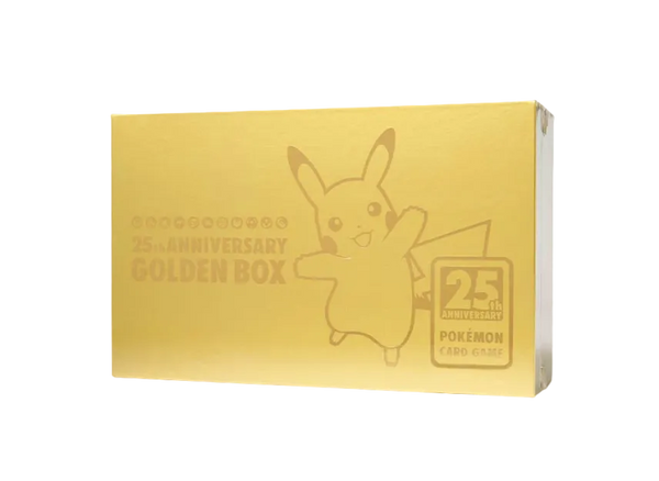 Pokémon 25th Anniversary Golden Box Japan Limited Edition trendygifthk