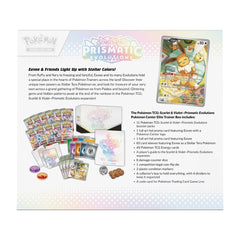 Pokémon Scarlet & Violet Prismatic Evolutions Pocket Center Elite Trainer Box trendygifthk