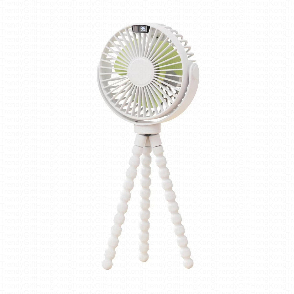 Sweetfull Octopus Switching Fan S3 - Super Power 6000mAh - White trendygifthk