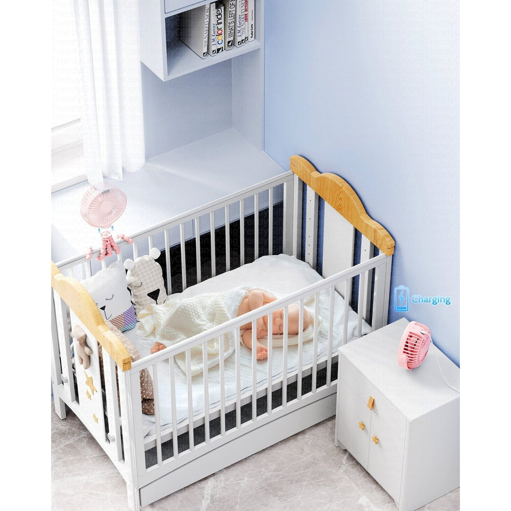 Sweetfull Octopus Switching Fan S3 - Super Power 6000mAh - White trendygifthk