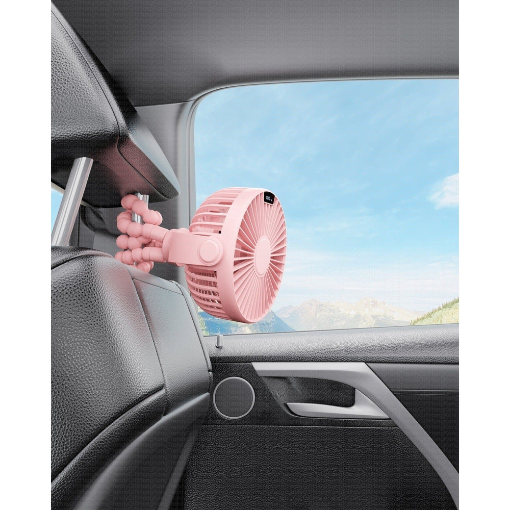 Sweetfull Octopus Switching Fan S3 - Super Power 6000mAh - White trendygifthk