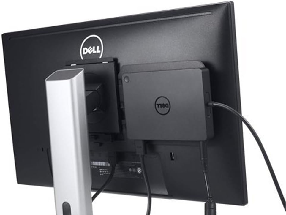 Dell WD15 Monitor Dock 4K with 180W Adapter, USB-C, Black, Dual Display trendygifthk