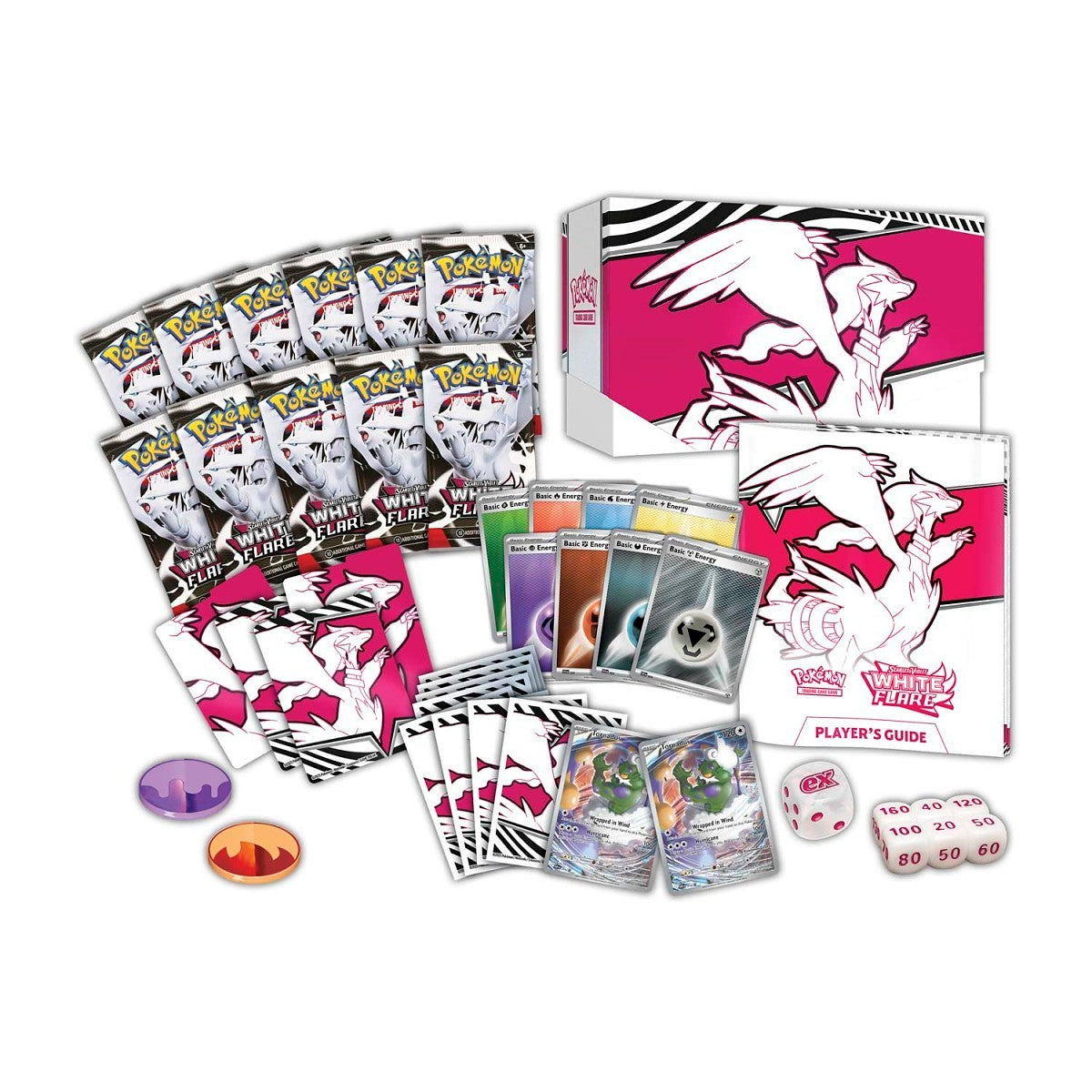 Pokémon Scarlet and Violet White Flare Pokemon Center Elite Trainer Box trendygifthk