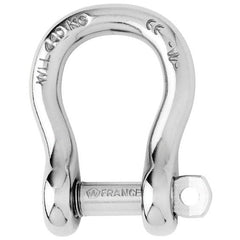Wichard 316L Stainless Steel Captive Pin Bow Shackle - 6mm Dia #1443 trendygifthk