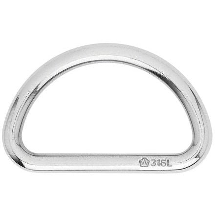 Wichard D Ring - 316L Stainless Steel - Stock Diameter: 6mm - Inner Diameter: 40mm | Part #6711 trendygifthk