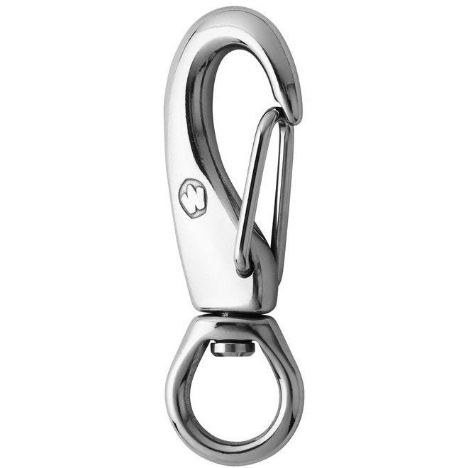 Wichard 2384 Safety snap hook with swivel 70mm