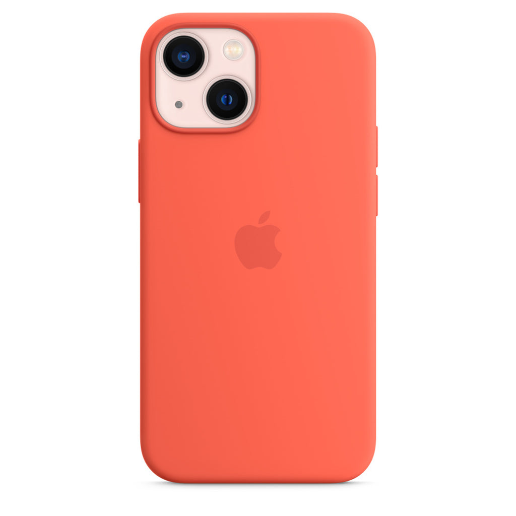 Apple iPhone 13 mini Silicone Case with MagSafe - Nectarine trendygifthk