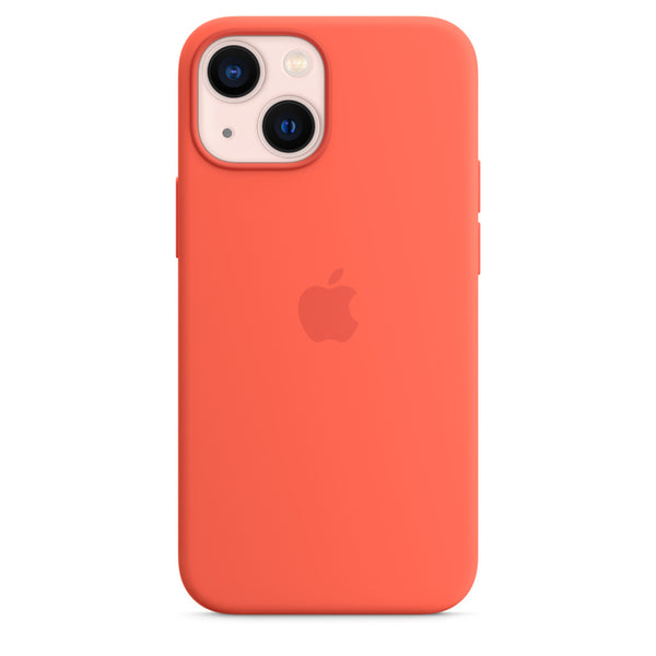 Apple iPhone 13 mini Silicone Case with MagSafe - Nectarine trendygifthk
