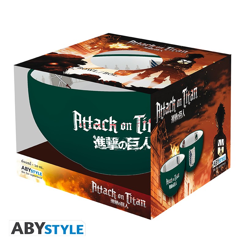 ATTACK ON TITAN - Bowl - 600 ml - 'Emblems S3' trendygifthk