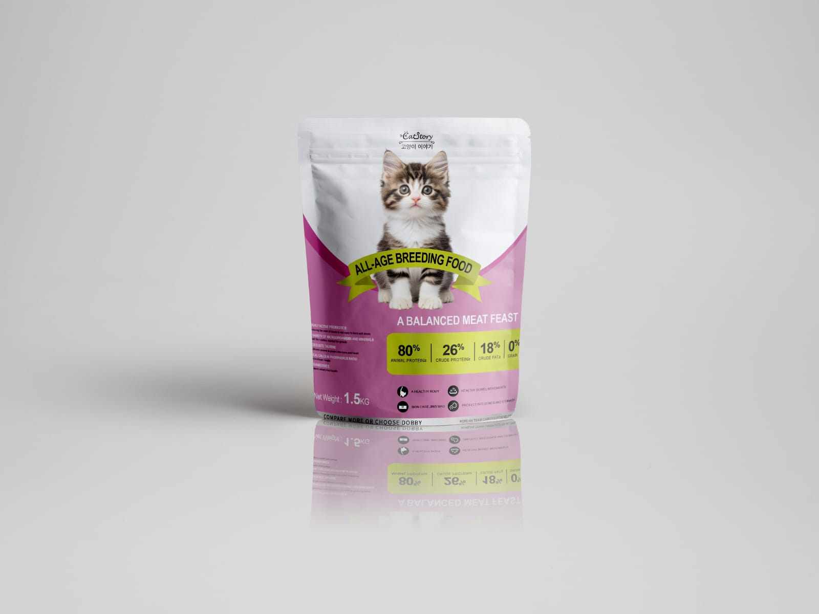 Cat Story All-Age Balanced Meat Feast Cat Food Secondary image