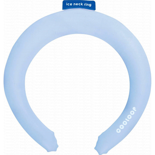 Blue Cogit COOLOOP cooling neck ring shown front-on against a white background.