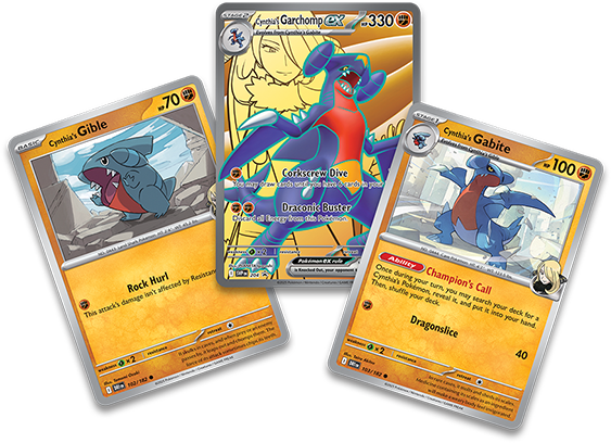 Pokémon TCG Cynthia’s Garchomp ex Premium Collection trendygifthk