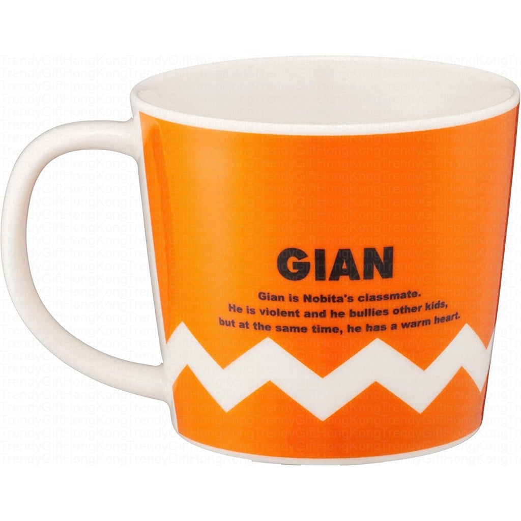Back of the Gian mug with the character name printed on it