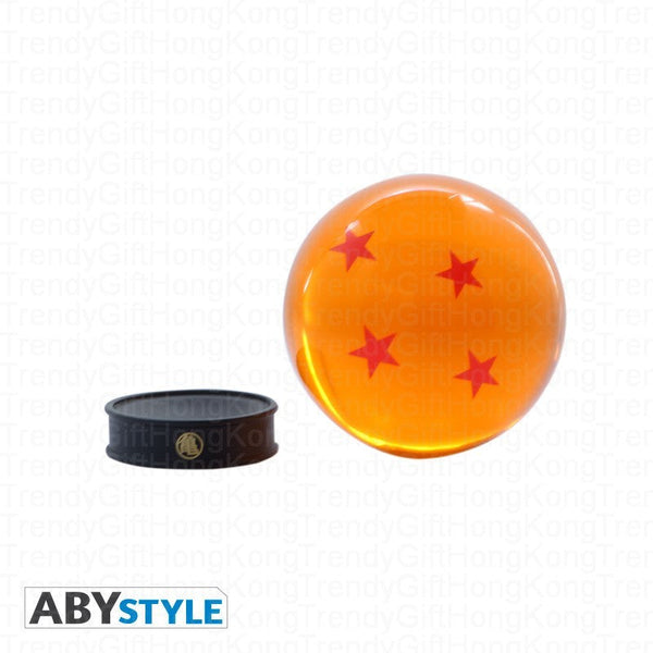 Authentic 75mm 4-Star Dragon Ball Collectible with Base | Limited Edition trendygifthk