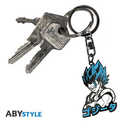 DRAGON BALL BROLY: Gogeta's Protective Charm Metal Keychain