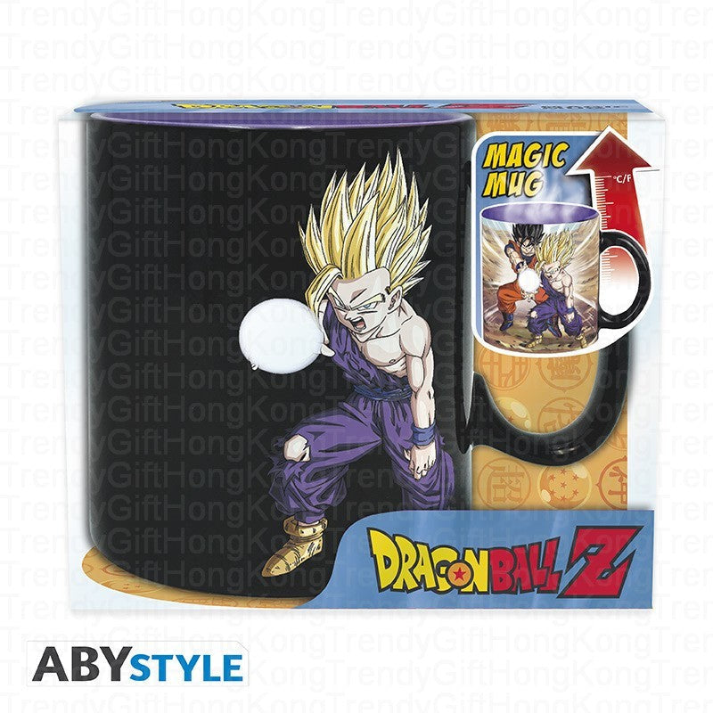 ABYstyle Dragon Ball Z Gohan and Cell heat-change ceramic mug, 460 ml; not microwave or dishwasher safe Main image