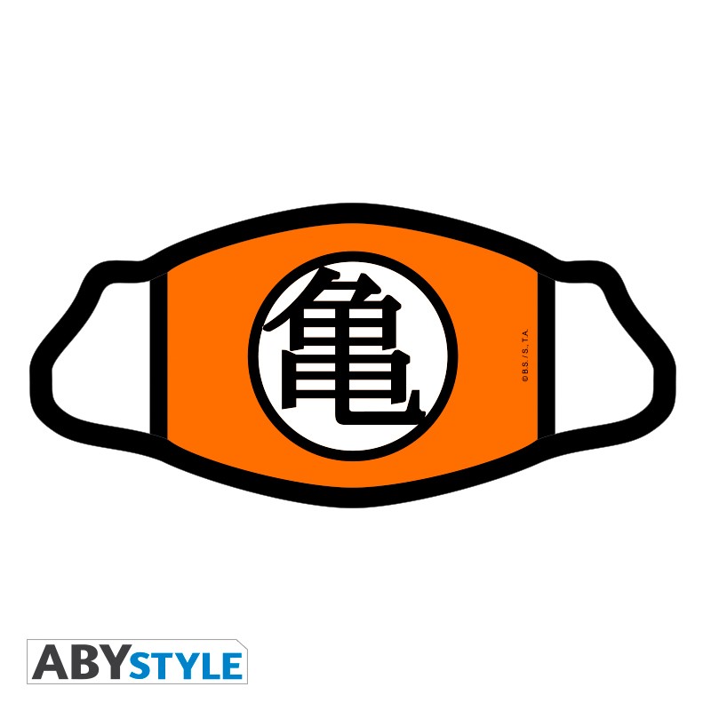 Dragon Ball Kame Symbol non-medical polyester face covering