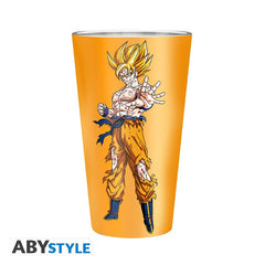 DRAGON BALL: Goku Super Saiyan King-Size Glass | Quench Your Thirst with Power