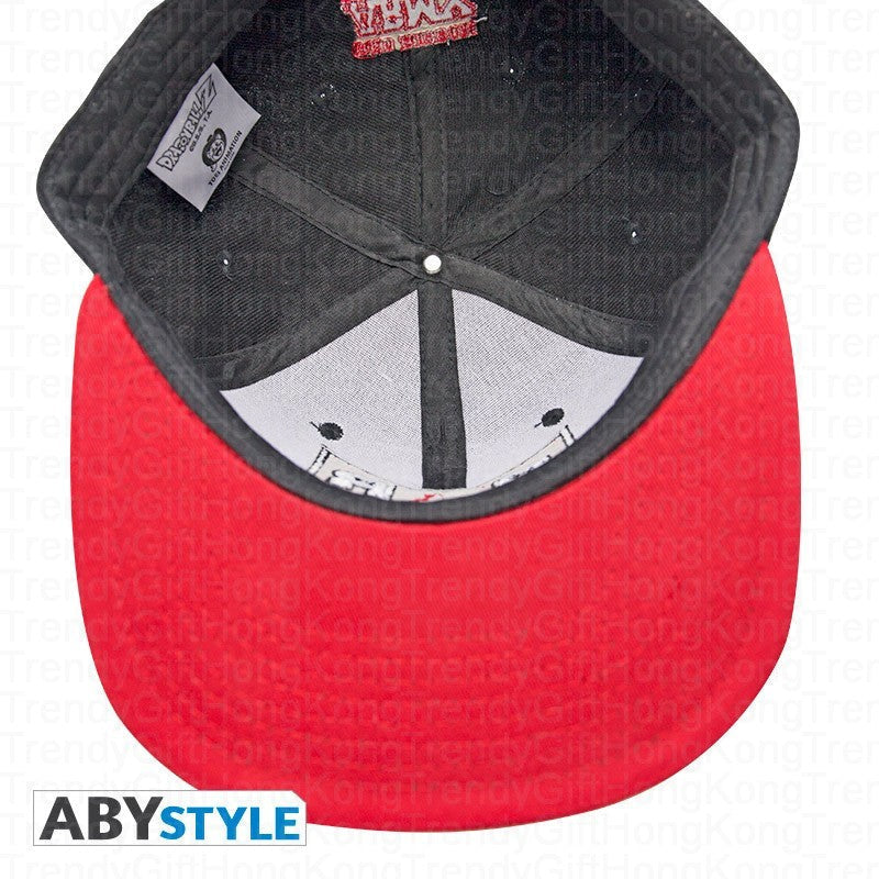 DRAGON BALL Snapback Cap - Red Ribbon Emblem - Black & Red Secondary image