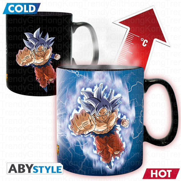 ABYstyle Dragon Ball Super Goku vs Jiren heat-change ceramic mug, 460 ml