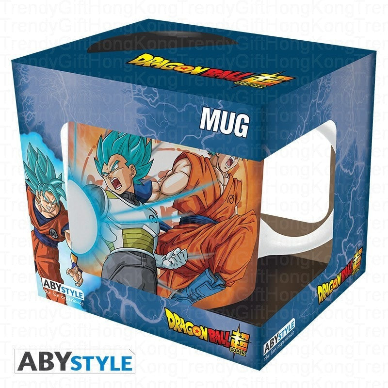 ABYstyle Dragon Ball Super Saiyans vs Golden Frieza ceramic mug, 320 ml