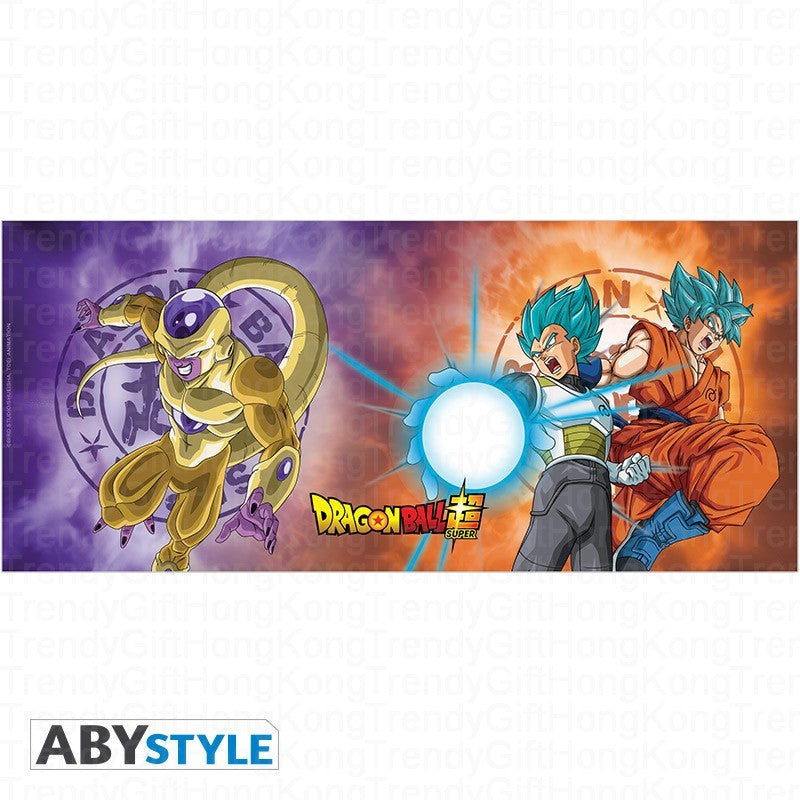 ABYstyle Dragon Ball Super Saiyans vs Golden Frieza ceramic mug, 320 ml