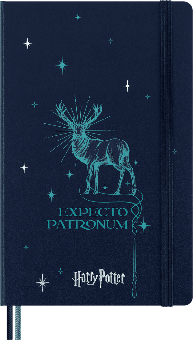 Moleskine Harry Potter Limited Edition Large Notebook: Wizarding World Glow-in-the-Dark