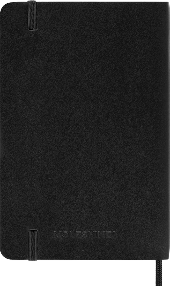 Moleskine 2026 12 Month Weekly Horizontal Planner Notebook - Black Color trendygifthk