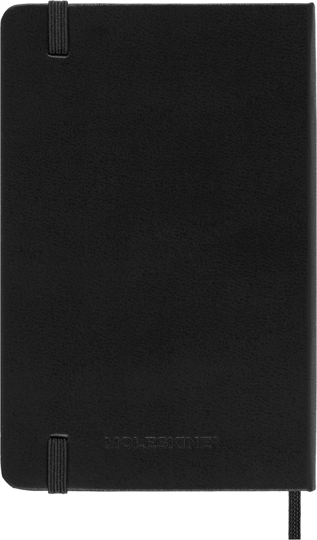 Moleskine 2026 12 Month Weekly Horizontal Planner Notebook - Black Color trendygifthk