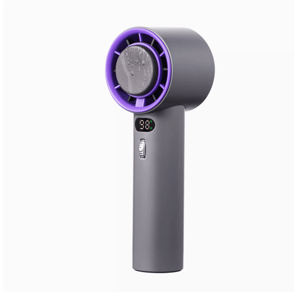 WX-639 Ice Compress handheld fan with 3000 mAh battery and ice function