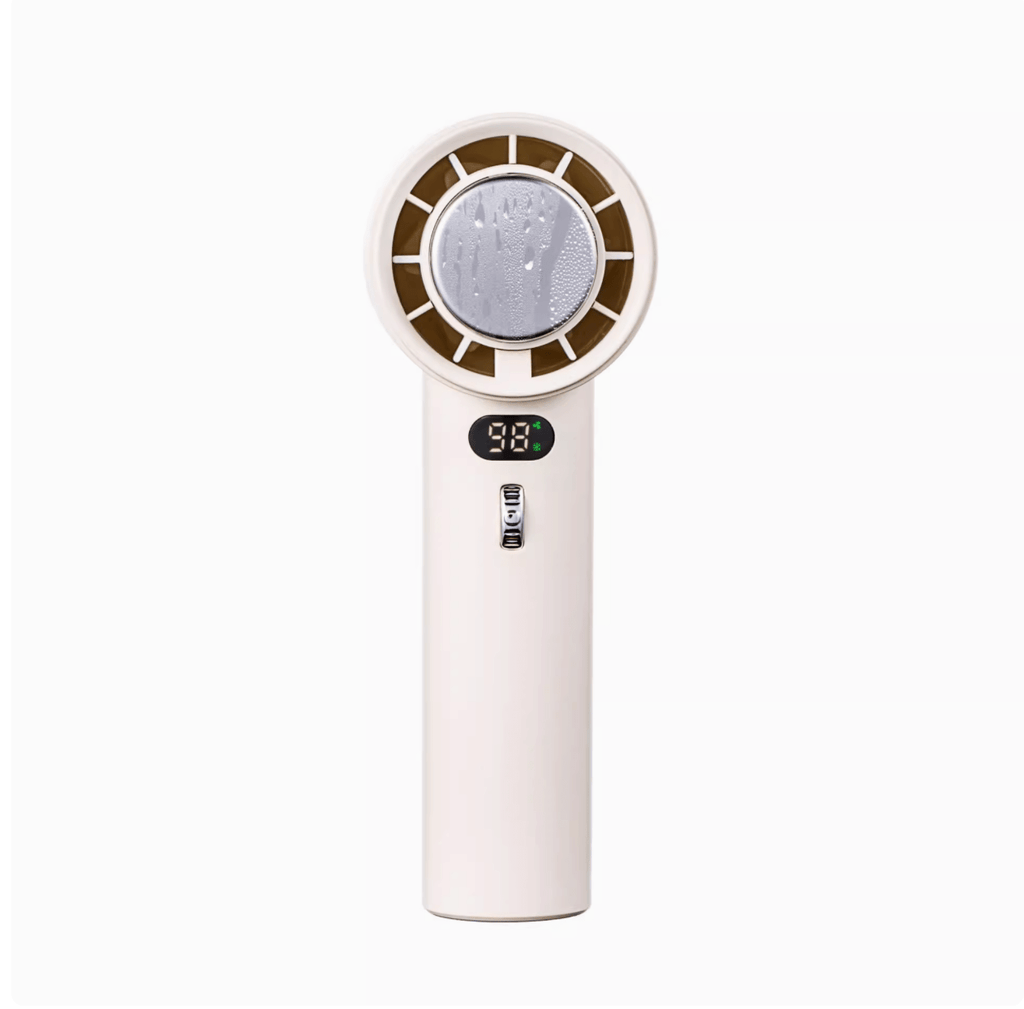 WX-639 Ice Compress handheld fan with 3000 mAh battery and ice function