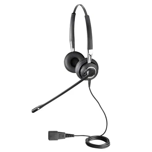 Jabra Biz 2400 II wired stereo headset with Quick Disconnect connector