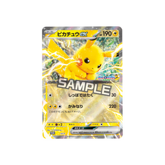 Jumbo Promo Card Pikachu ex Pokémon JR East Japan Mega Stamp Rally 2025 SV-P trendygifthk