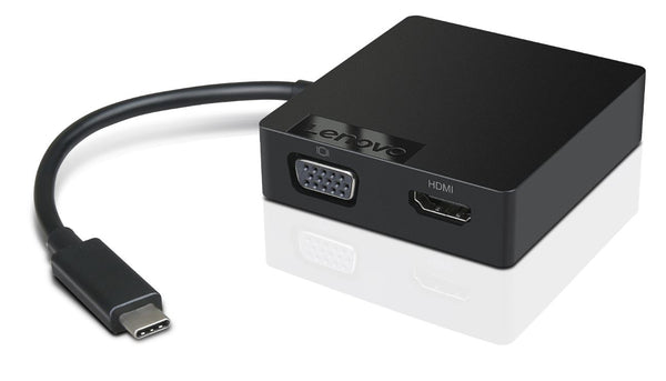Portable Lenovo USB-C Travel Hub adapter