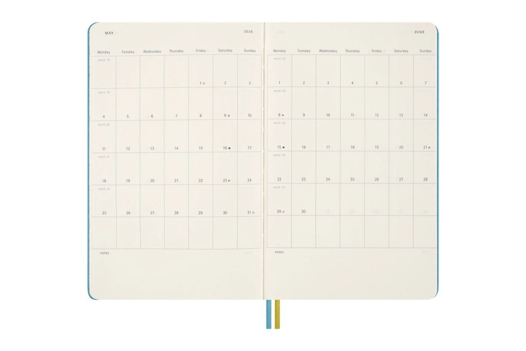 Moleskine Peanuts Charlie and Lucy dated 2025–2026 agenda