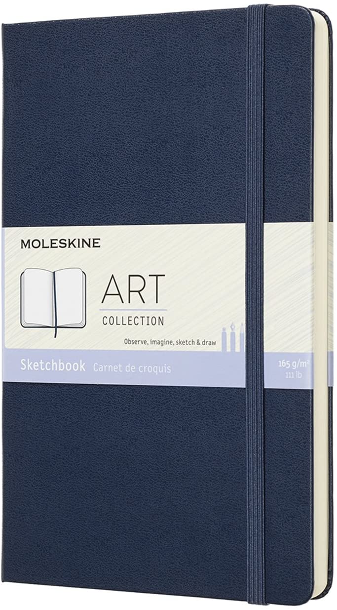 Moleskine Large Art Sketchbook with expandable inner pocket