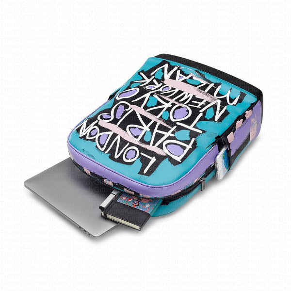 Moleskine Bradley Theodore backpack with two side pockets