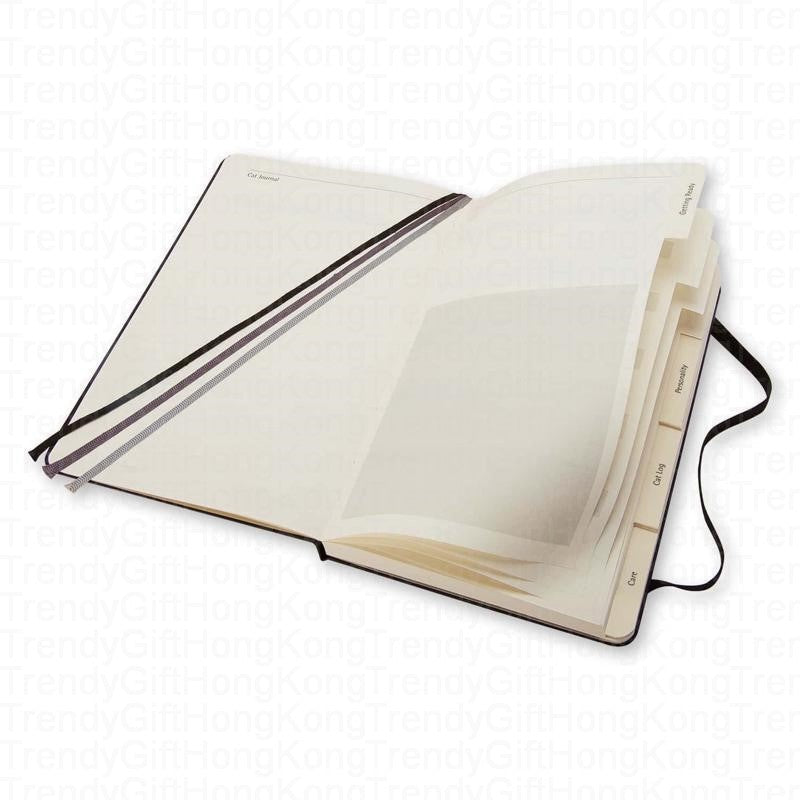 Moleskine Cat Passion Journal with themed sections