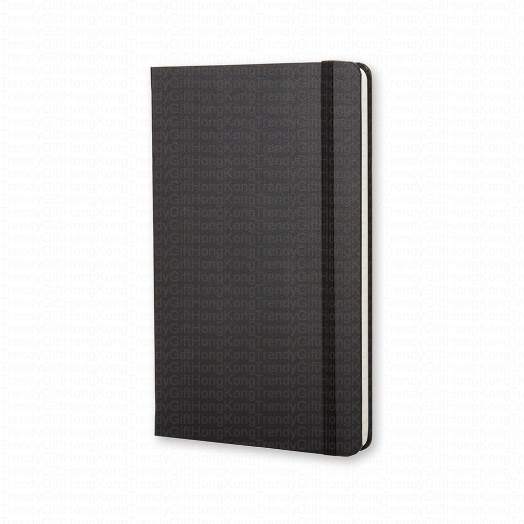 Black Moleskine Classic notebook shown from the front