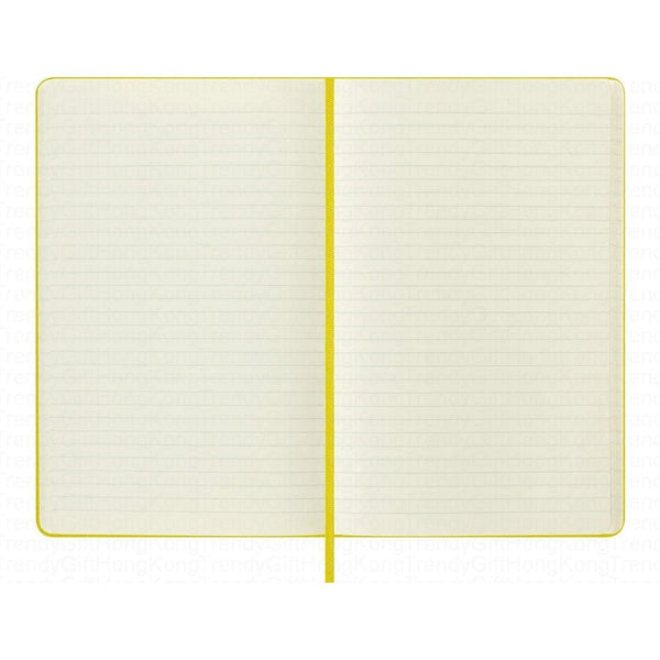 Moleskine Classic Large Silk ruled hard-cover notebook, 13 × 21 cm