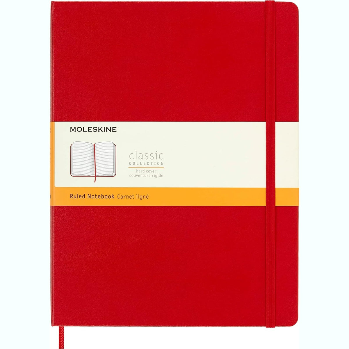 Moleskine Classic Notebook XL hardcover notebook, 19 × 25 cm