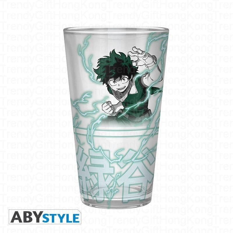 My Hero Academia Izuku Midoriya and Katsuki Bakugo 400ml glass