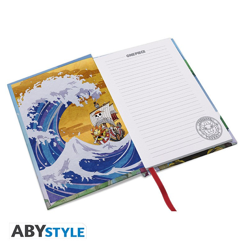 ONE PIECE - 'Wano Chronicles' A5 Notebook | Hardcover Design Journey Diary trendygifthk