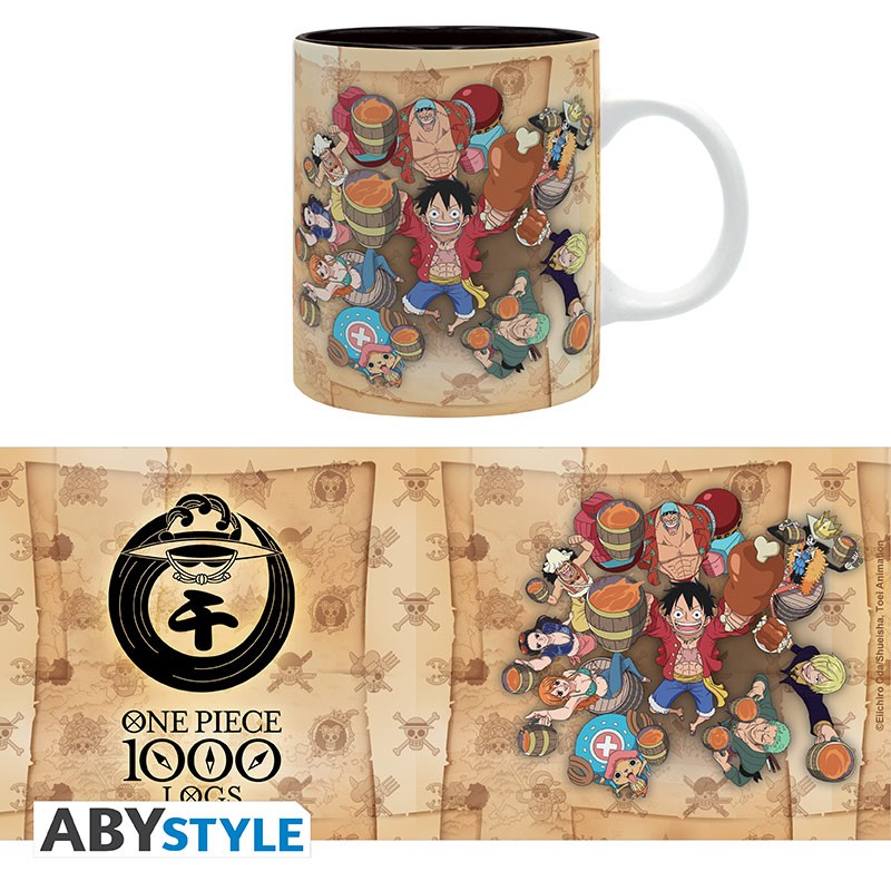 One Piece Commemorative Mug | 320ml | Celebrating 1000 Episodes of Adventure