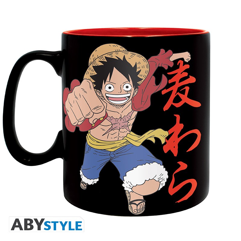 ONE PIECE Mug - 460 ml - Luffy & Skull trendygifthk