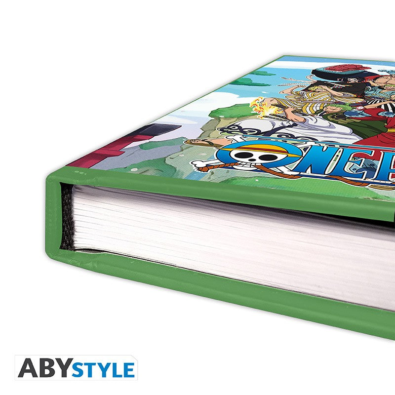 One Piece Wano Chronicles A5 硬面筆記本