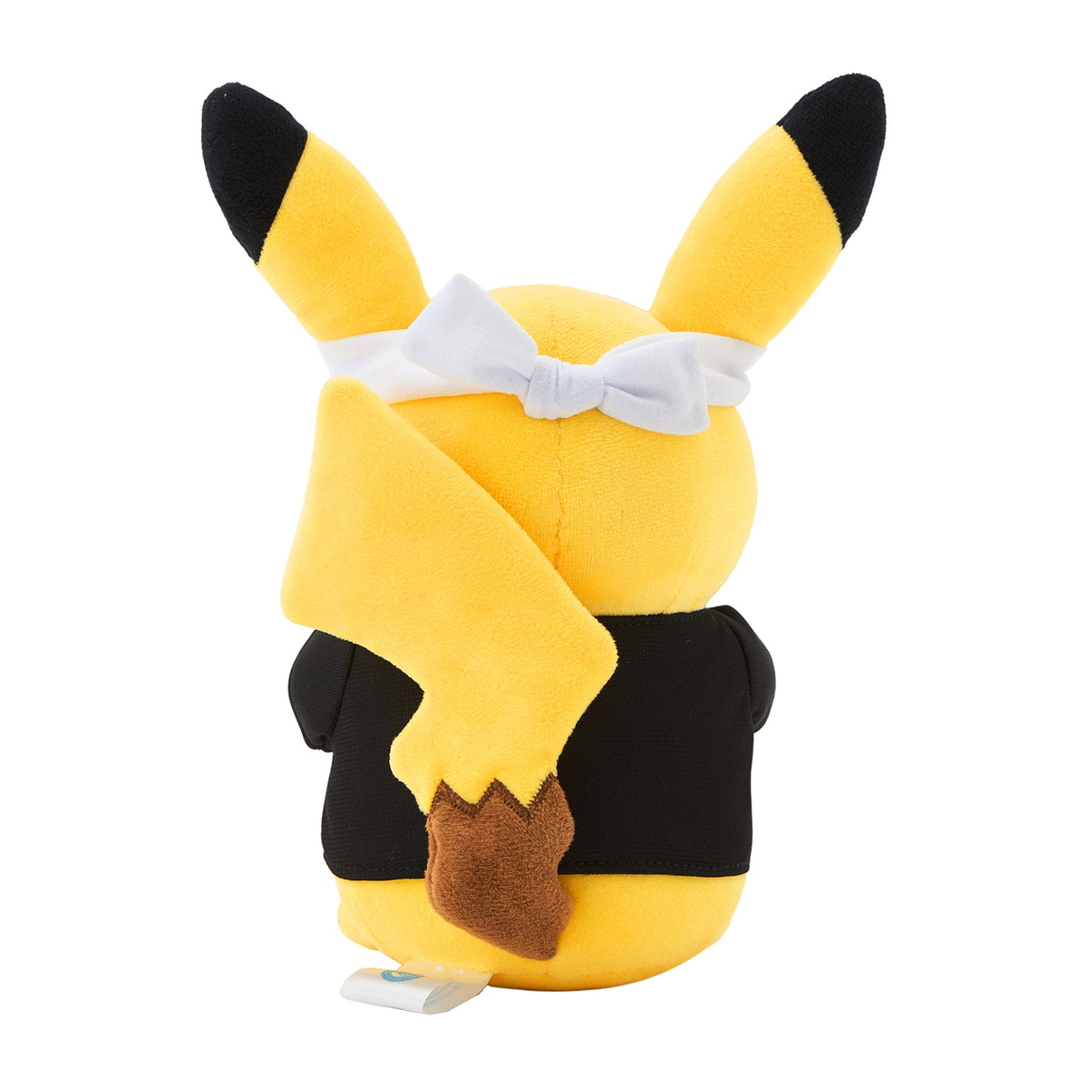 Pokémon Center Fukuoka R Pikachu plush dressed as a ramen shop owner.