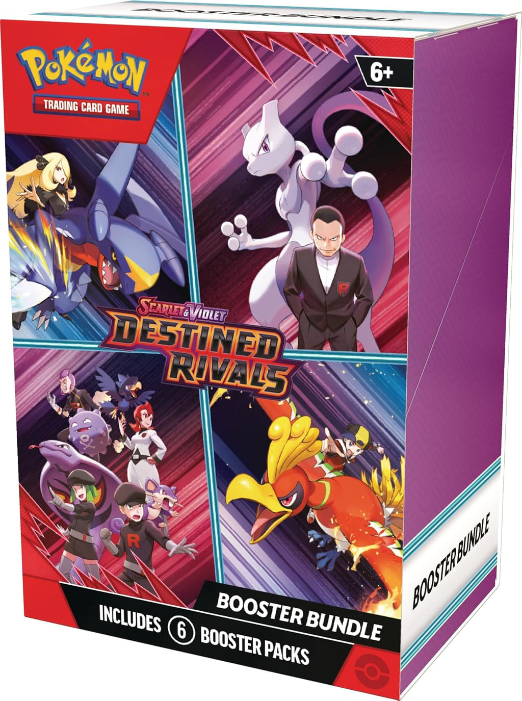 Pokémon Scarlet & Violet Destined Rivals Booster Bundle with 6 packs.