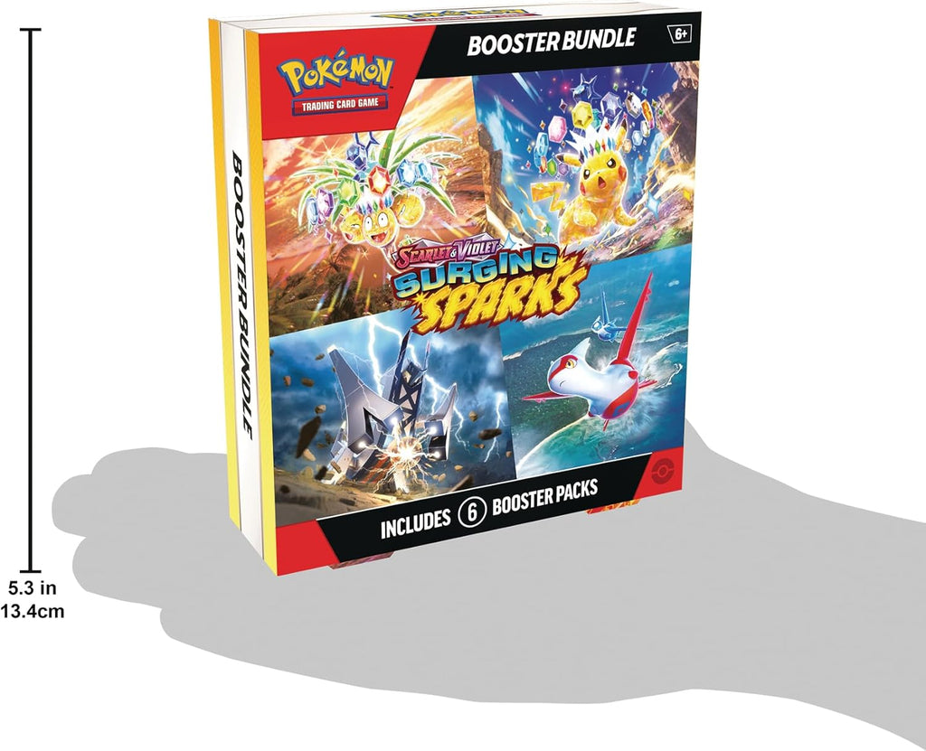 Pokémon Surging Sparks booster bundle product box