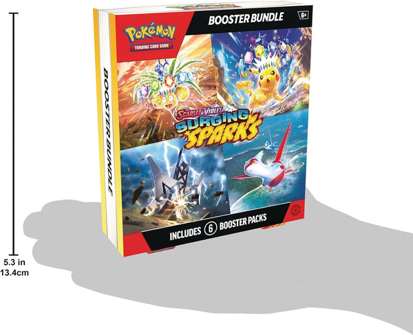 Pokémon Surging Sparks booster bundle product box